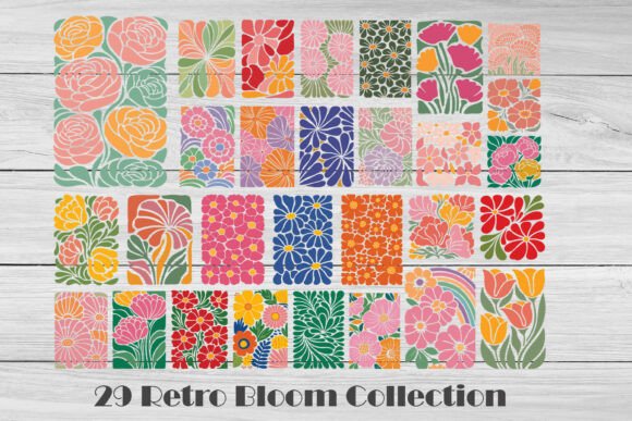 Download Boho Flowers, Retro Flowers, Inspiration - Inspiration Collection