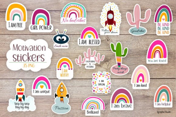 Download Motivation Stickers Bundle, Inspiration - Inspiration Collection